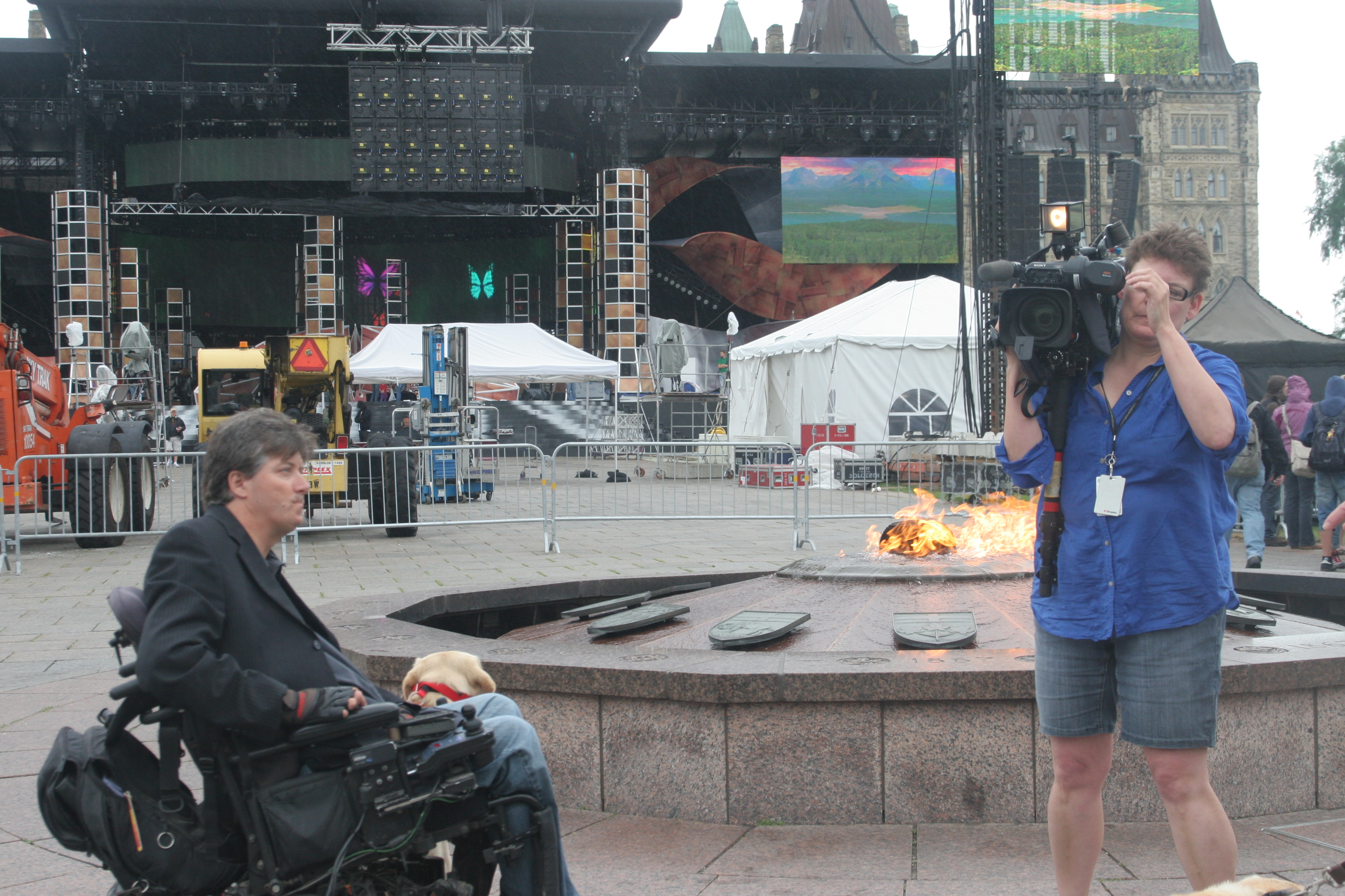 Mike-FrontofCentenialFlame